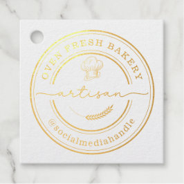 アーティザンベイカーベーカリーシェフハットケータリング フェイバータグ