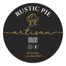 アーティザンホームベーカリー金ゴールドシェフハットブラック