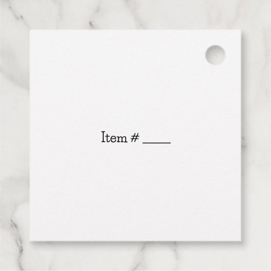 アーティザンメイドグッズ樹脂価格ラベル フェイバータグ (裏面)