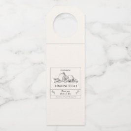 アーティザンモダンクラフトレモンズ結婚リモンチェロ ボトルネックタグ