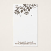 アーティザンレースのようフローライヤリングホルカスタムダージュエリー (正面)