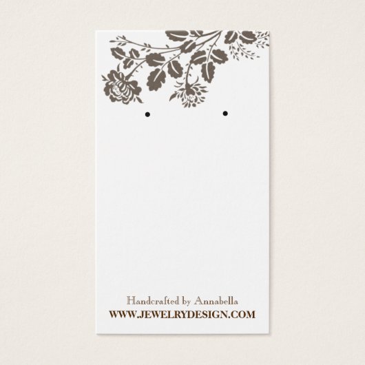 アーティザンレースのようフローライヤリングホルカスタムダージュエリー (正面)