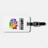 アーティスおもしろいトもしがArt Studioに戻る ラゲッジタグ (正面横)