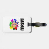 アーティスおもしろいトもしがArt Studioに戻る ラゲッジタグ (裏面横)