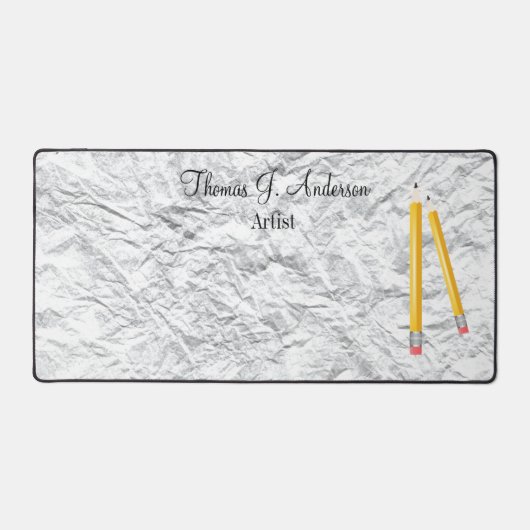 アーティスおもしろいトライター等デスクマットパッド デスクマット (正面)