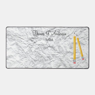 アーティスおもしろいトライター等デスクマットパッド デスクマット