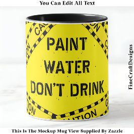 アーティスおもしろい絵を描ト向け水引用文クレフター002 マグカップ