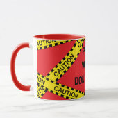 アーティスおもしろい絵を描ト向け水引用文クレフター003 マグカップ (左)