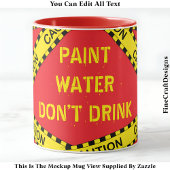 アーティスおもしろい絵を描ト向け水引用文クレフター004 マグカップ