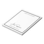 アーティスカスタムトのメモ帳からアート署名のメモ ノートパッド (回転)