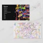 アーティスカスタムト黒 名刺 (正面/裏面)