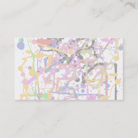 アーティスカスタムト黒 名刺 (裏面)