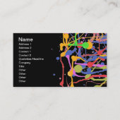 アーティスカスタムト黒 名刺 (正面)