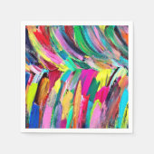 アーティスカラフルトパレット スタンダードカクテルナプキン (正面)