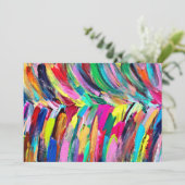 アーティスカラフルトパレット 招待状 (スタンド正面)