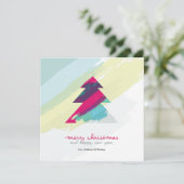 アーティスティックなクリスマスカード シーズンカード (スタンド正面)