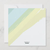 アーティスティックなクリスマスカード シーズンカード (裏面)