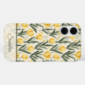 アーティスティックなホリデーギフト チューリップ名 Case-Mate iPhoneケース (裏面 (横))