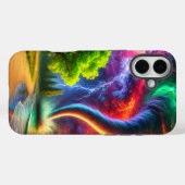 アーティスティックな竜巻のスマホケース Case-Mate iPhoneケース (裏面 (横))