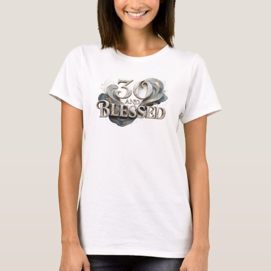 アーティスティックな30+BLESSING Wearable Art Tシャツ (正面)
