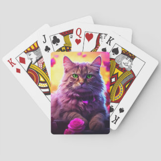 アーティスティックキャットポーカーデッキ トランプ