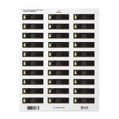 アーティスティッククリスマスツリー – クリスマスラベル ラベル (フルシート)