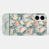 アーティスティックバレンタインギフトチューリップ名 Case-Mate iPhoneケース (裏面 (横))