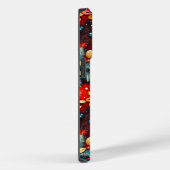 アーティスティックホリデー - 華やかな花とオーナメント Case-Mate iPhoneケース (裏面 / 右)