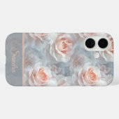 アーティスティックメイド・オブ・オナーギフトローズフラワーの名前 Case-Mate iPhoneケース (裏面 (横))