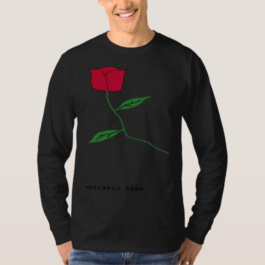 アーティスティック体 Tシャツ (正面)