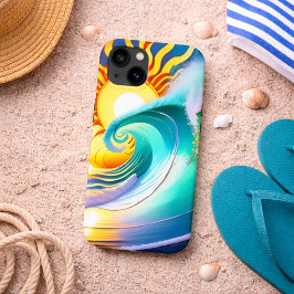 アーティスティック オーシャン サーフ iPhone 13ケース