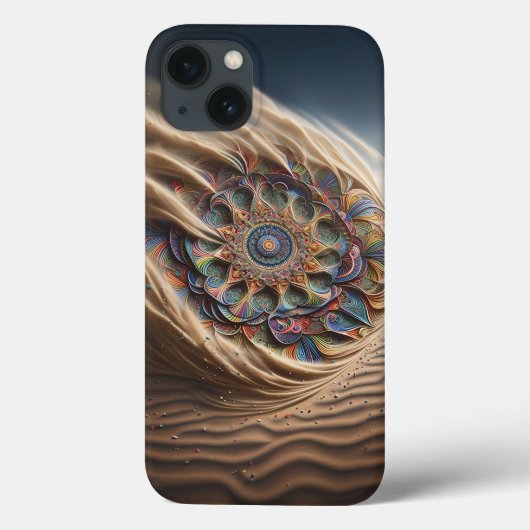アーティスティック デザート ウィンド フローラル スマホ ケース - ヴィブラント Case-Mate iPhoneケース (裏面)