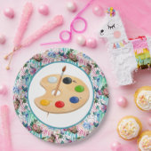 アーティスティック ペーパープレート (パーティー)