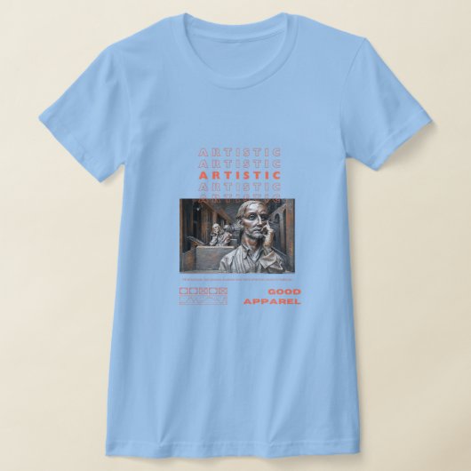 アーティスティックTシャツ Tシャツ (レイダウン)