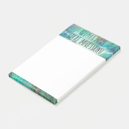 アーティストがインプレッション素晴らし付箋パッドを作成 ポストイット