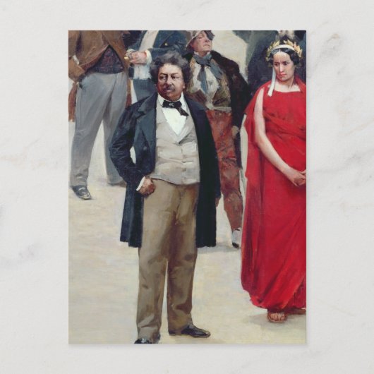 アーティストと俳優のポートレート ポストカード (正面)