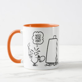 アーティストとCAT Mug by Jeff Willis Art マグカップ