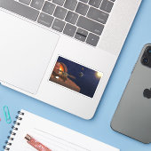 アーティストによるインサイトランダーの表現。 シール (ノートパソコンとiPhone)