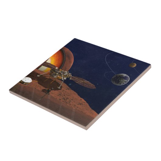 アーティストによるインサイトランダーの表現。 タイル (側面)