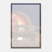 アーティストによるインサイトランダーの表現。 ポストイット (正面)