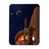 アーティストによるインサイトランダーの表現。 マグネット (縦)