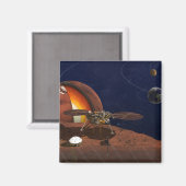 アーティストによるインサイトランダーの表現。 マグネット (正面/裏面)