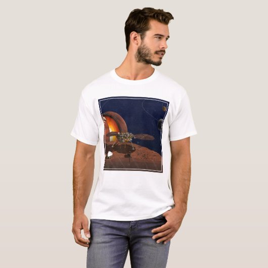 アーティストによるインサイトランダーの表現。 Tシャツ (正面フル)