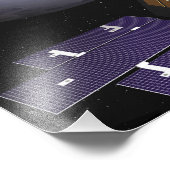 アーティストによる氷・雲の概念 フォトプリント (角)