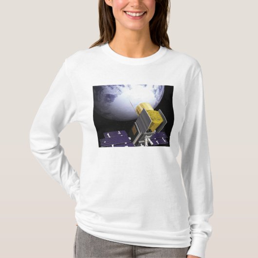 アーティストによる氷・雲の概念 Tシャツ (正面)