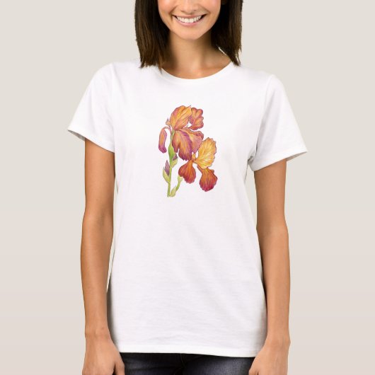 アーティストのアイリスシャツ Tシャツ (正面)