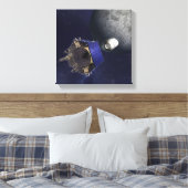 アーティストのイラストレーション キャンバスプリント (インサイチュ (寝室))