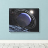 アーティストのイラストレーション キャンバスプリント (インサイチュ (ウッドフロア))