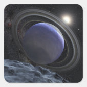 アーティストのイラストレーション スクエアシール (正面)