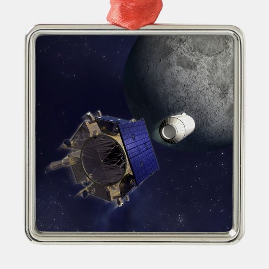 アーティストのイラストレーション メタルオーナメント (正面)